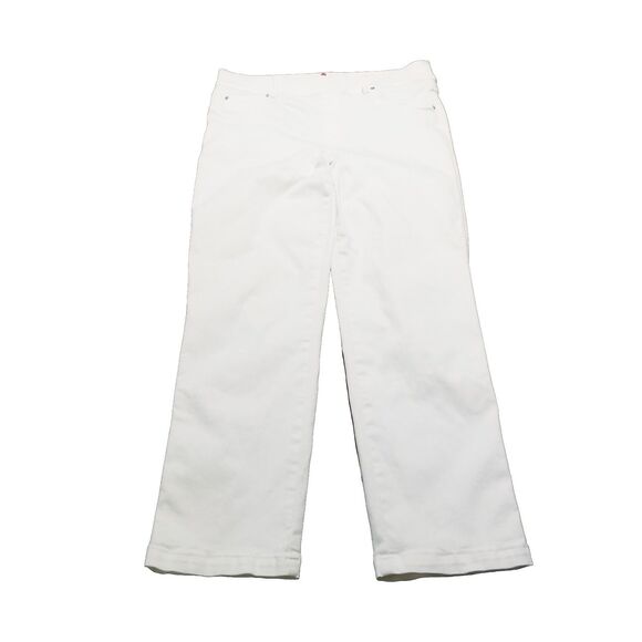 Spanx Denim - Spanx Everwear Jeans Women Size XL White Stretch Denim High Rise (33x28) 20354R